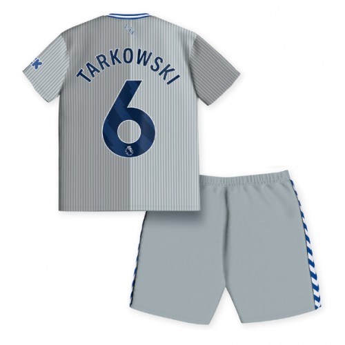 Dětský Fotbalový dres Everton James Tarkowski #6 2023-24 Třetí Krátký Rukáv (+ trenýrky)